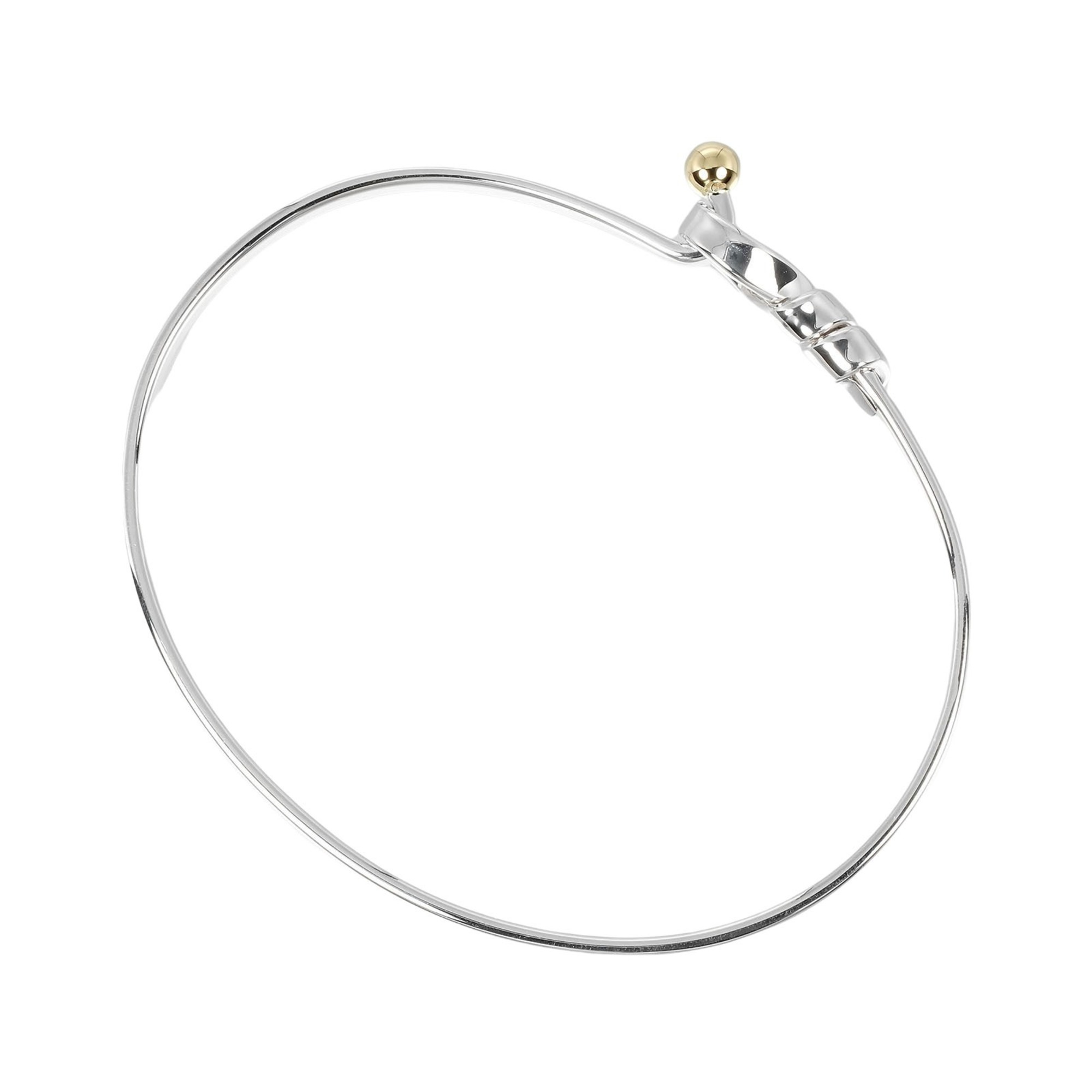 Tiffany & Co. Love Knot Bracelet, 925 Silver, 18K Gold, Approx. 9.15g I132724015