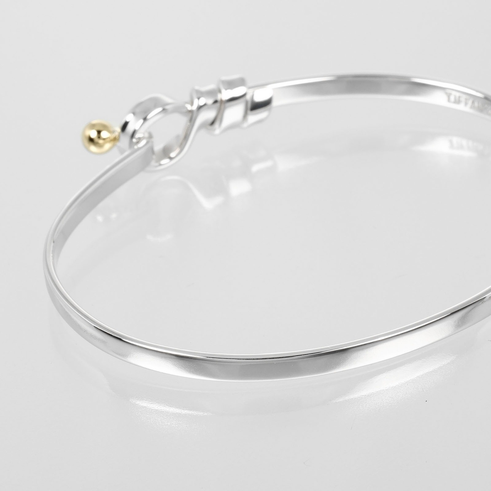 Tiffany & Co. Love Knot Bracelet, 925 Silver, 18K Gold, Approx. 9.15g I132724015