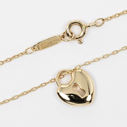Tiffany & Co. Heart Lock Necklace, 18K Yellow Gold, approx. 3.41g, I132124040