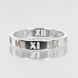 Tiffany & Co. Atlas Pierced Narrow Ring, Size 18.5, Silver 925, Approx. 0.8 oz (2.37 g), I132724013