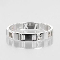 Tiffany & Co. Atlas Pierced Narrow Ring, Size 18.5, Silver 925, Approx. 0.8 oz (2.37 g), I132724013