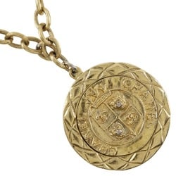 CHANEL Necklace, Gold Plated, Approx. 84g, Women's, I131824072