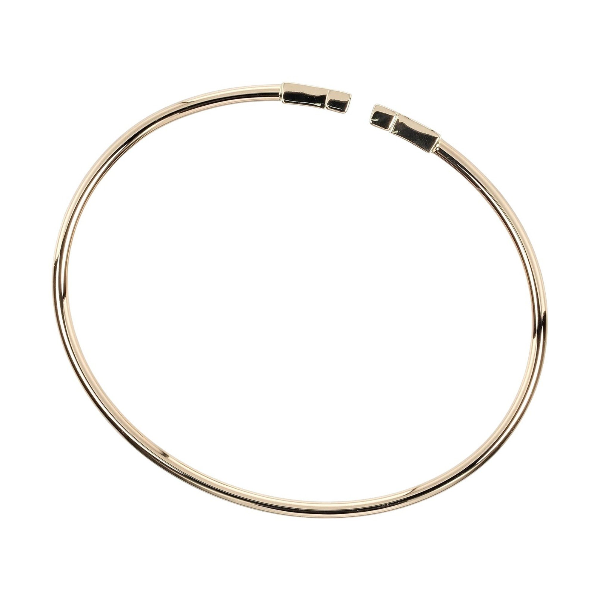 Tiffany & Co. T-wire narrow bracelet, SM model, wrist size 15cm, K18 PG, pink gold, approx. 5.65g, I132124052