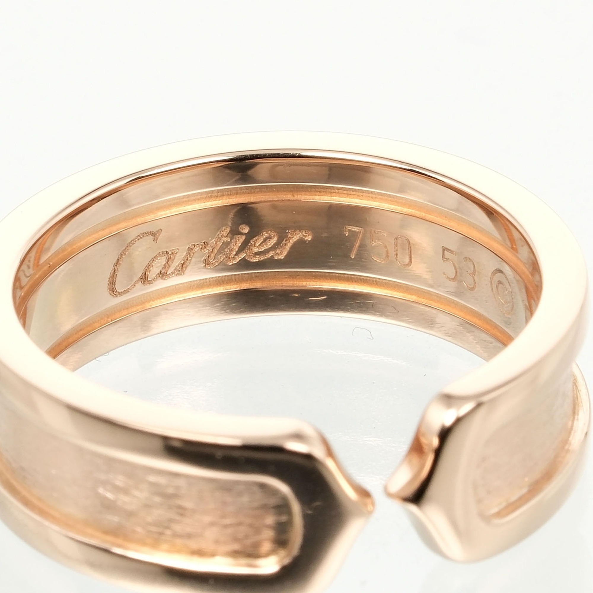 Cartier 2C size 12.5 ring, K18 PG pink gold, approx. 6.91g I132124024
