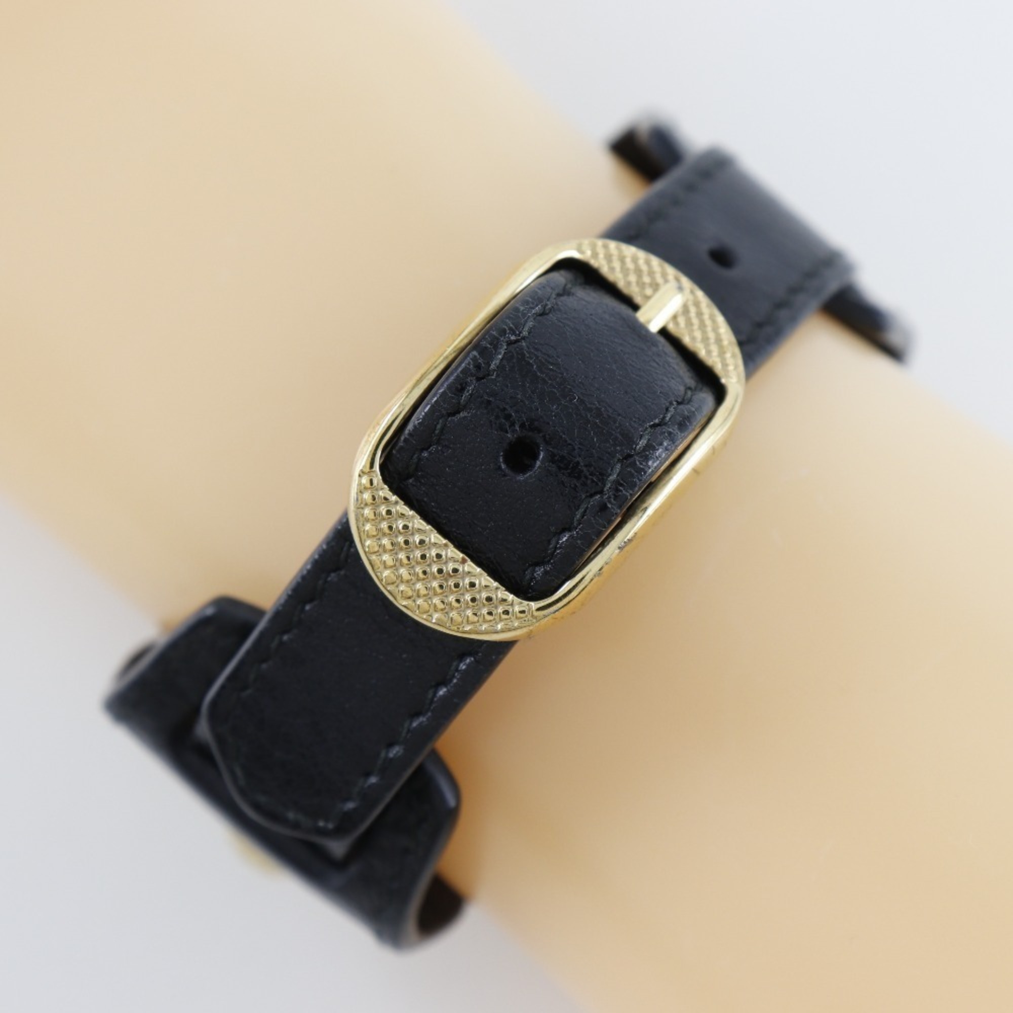 BALENCIAGA Bracelet Leather x Gold Plated Approx. 33g Women's I131824096