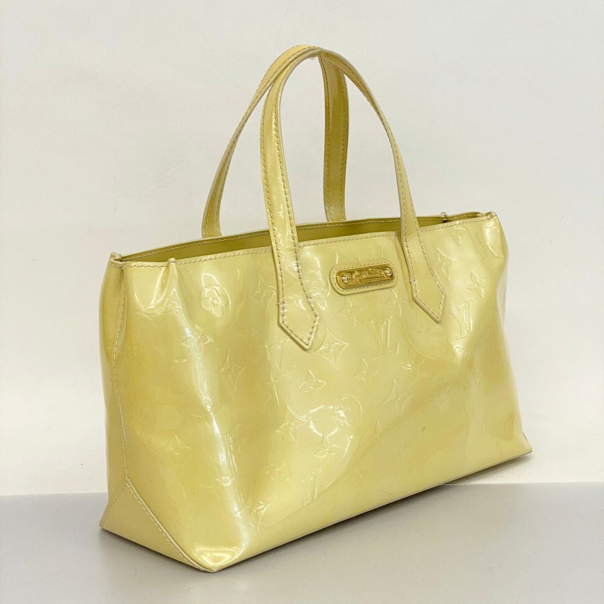 Louis Vuitton Handbag Vernis Wilshire PM M91452 Broncorail Ladies