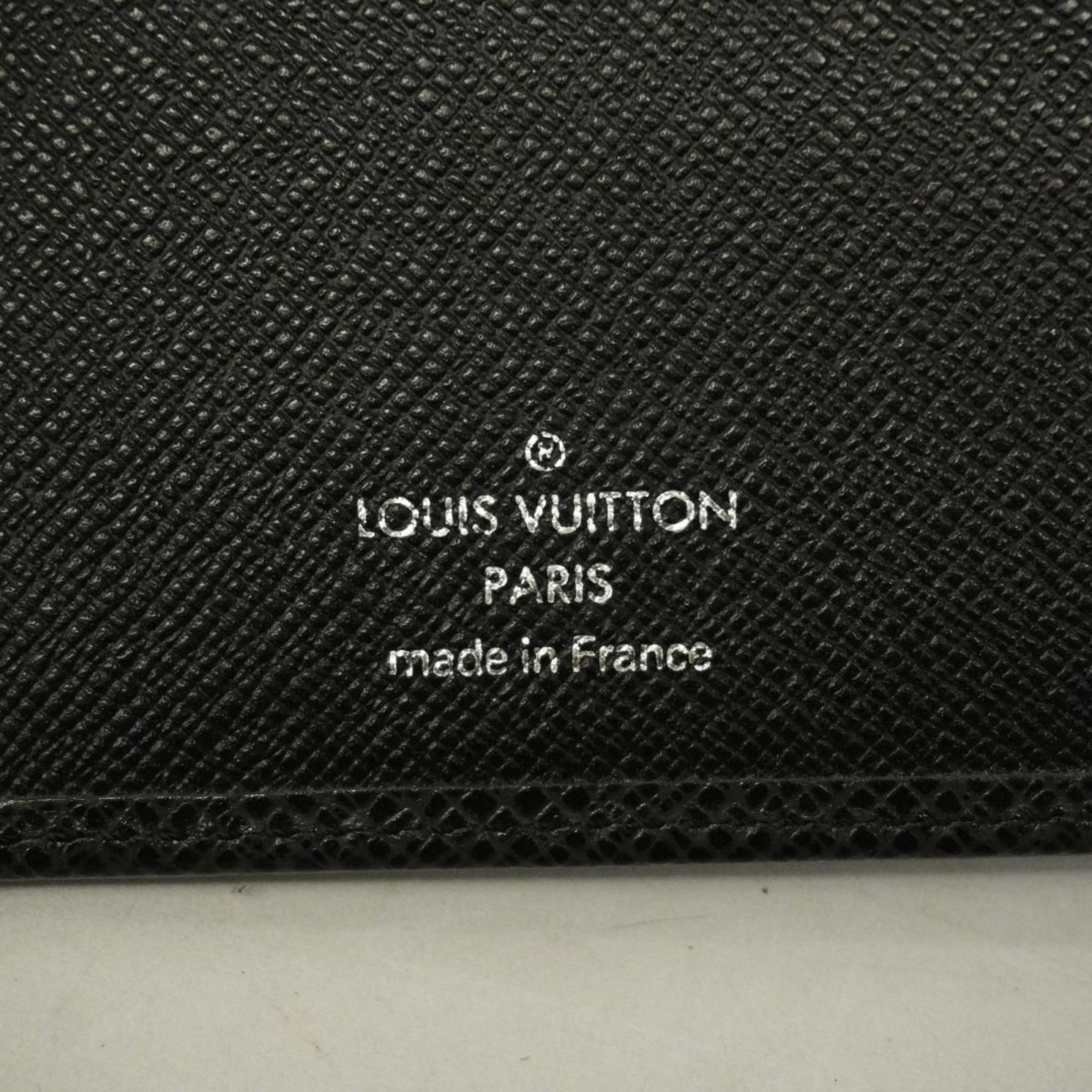 Louis Vuitton Long Wallet Taiga Porte Valeur Carte Credit M30392 Aldwaz Men's