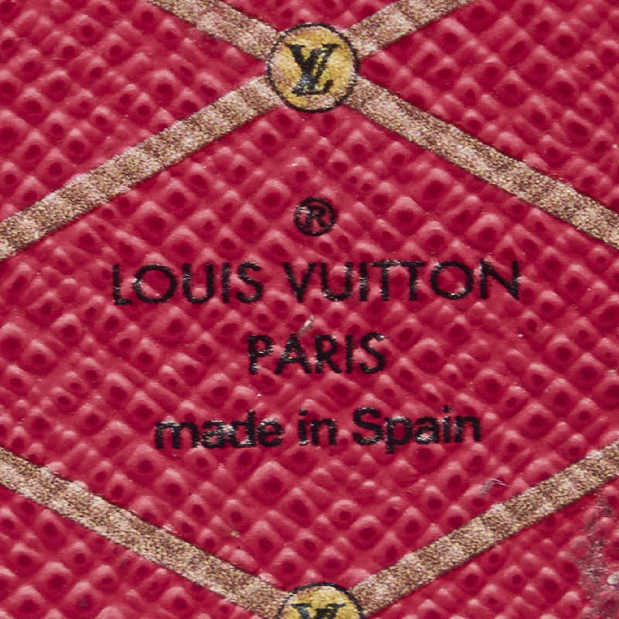 Louis Vuitton Monogram Summer Trunk Pochette Weekend Long Wallet Chain M62456 Brown PVC Women's LOUIS VUITTON