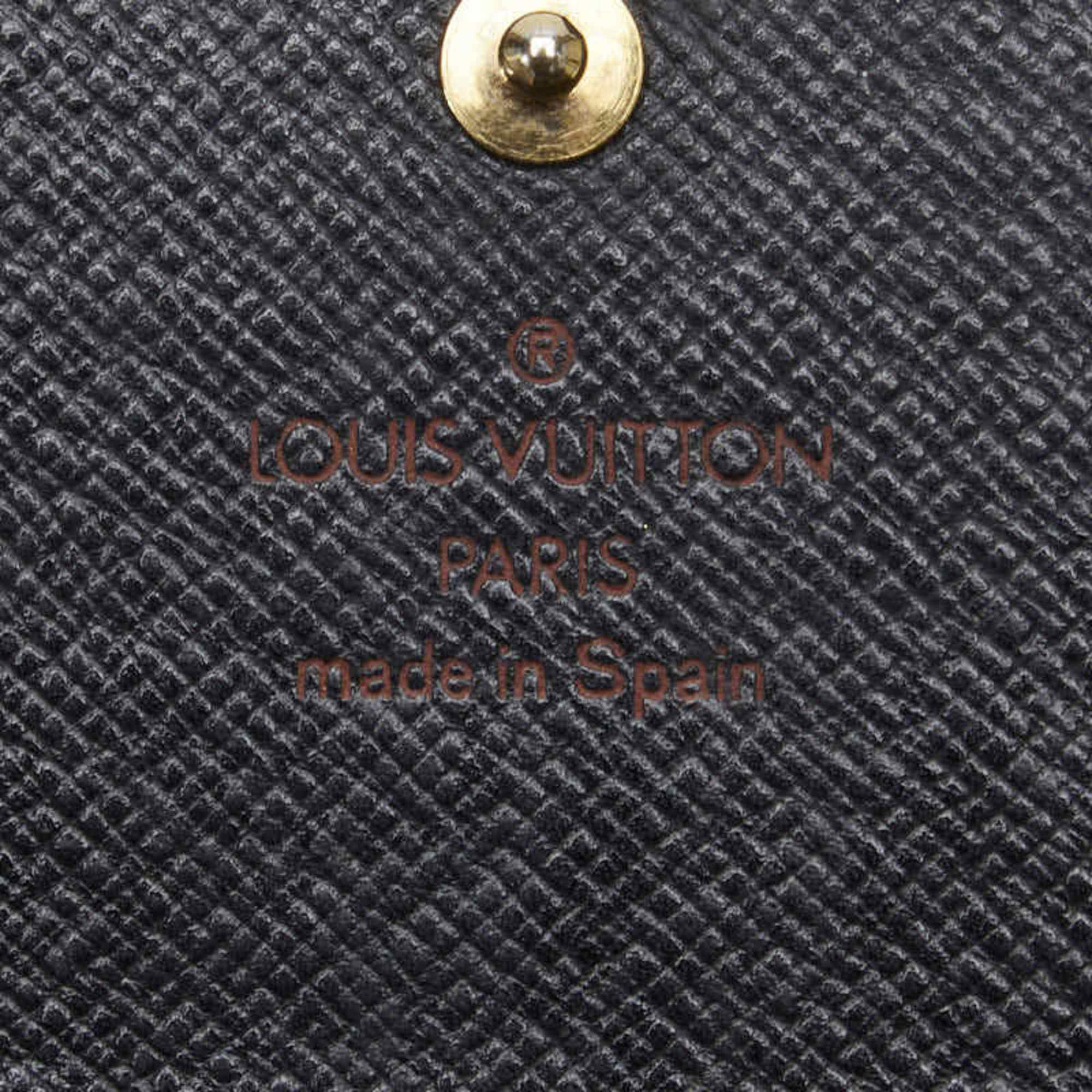 Louis Vuitton Epi Pochette Portemonnay Credit Long Wallet M63572 Noir Black Leather Women's LOUIS VUITTON