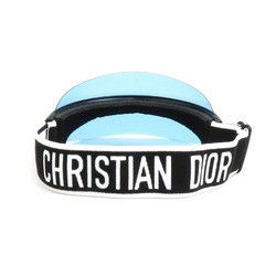Christian Dior Sun Visor JA DIOR Plastic Blue Women's h30237i