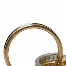 Cartier Trinity Ring Full Eternity #52 K18YG Yellow Gold K18WG White K18PG Pink Women's CARTIER