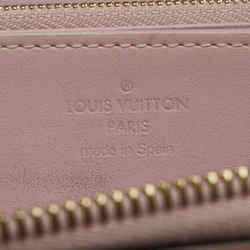 Louis Vuitton Monogram Vernis Zippy Venice Round Long Wallet M62945 Rose Ballerine Pink Brown Patent Leather PVC Women's LOUIS VUITTON