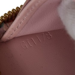 Louis Vuitton Monogram Vernis Zippy Venice Round Long Wallet M62945 Rose Ballerine Pink Brown Patent Leather PVC Women's LOUIS VUITTON