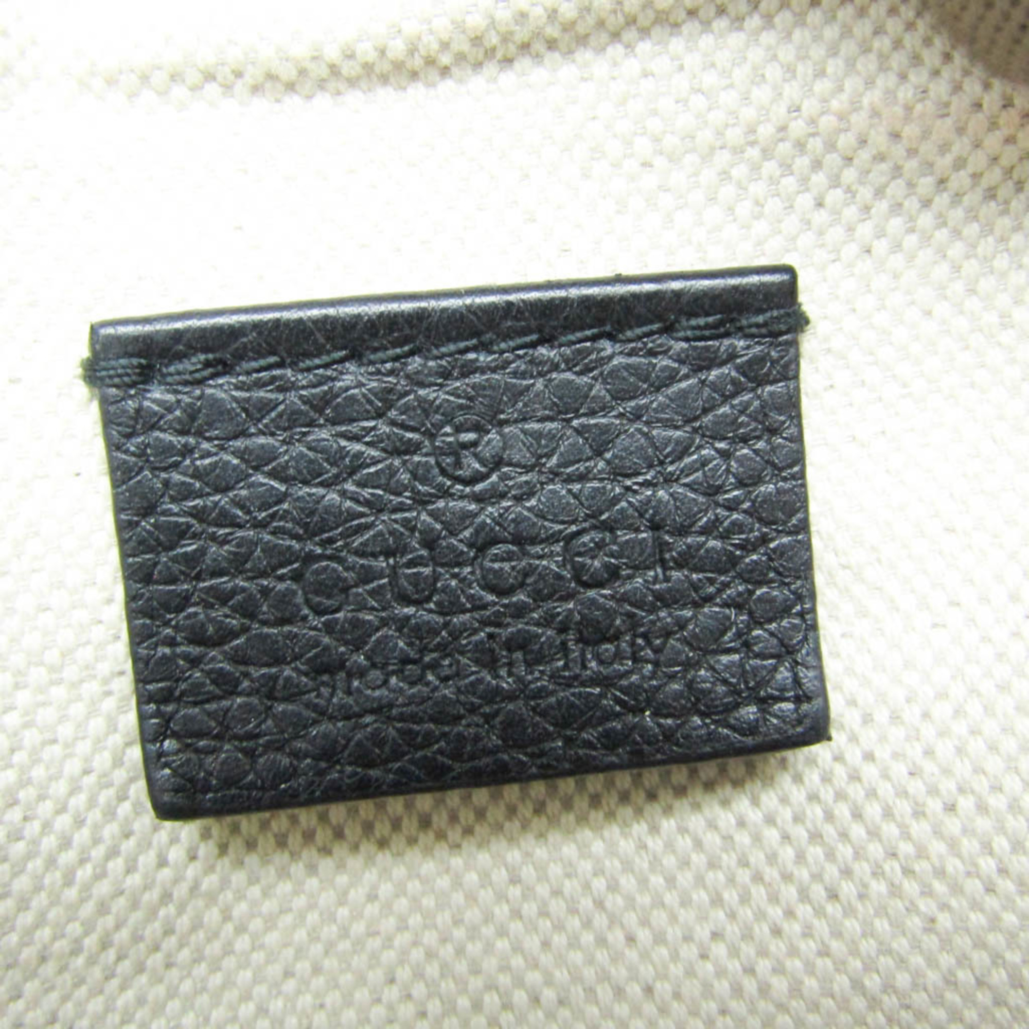 Gucci Print-small-belt-bag 527792 Women's Leather Fanny Pack Black