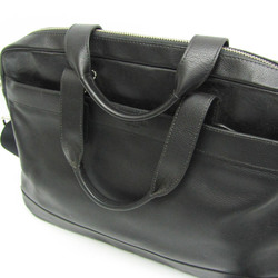 Coach HAMILTON F54801 Men's Leather Briefcase,Shoulder Bag Black