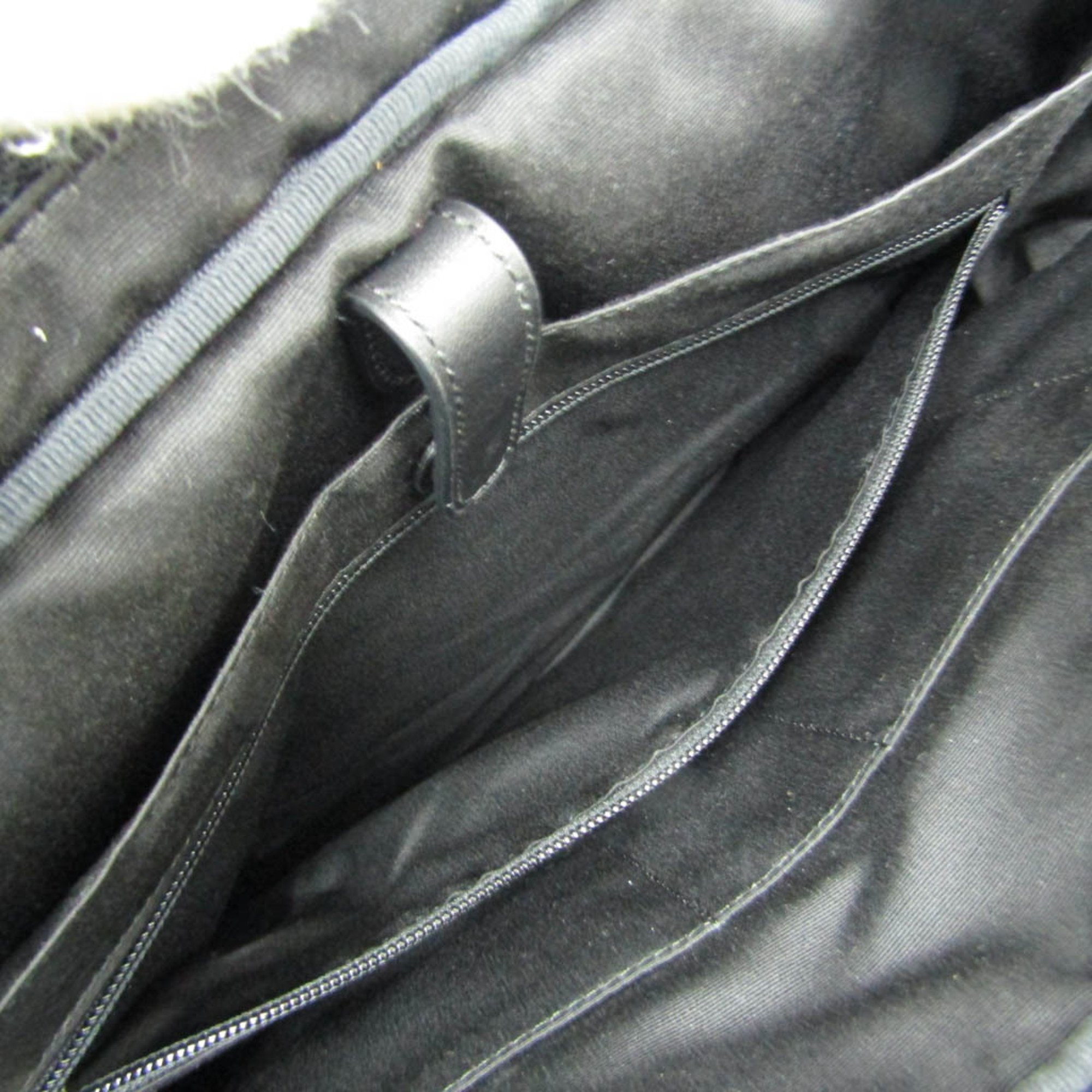 Coach HAMILTON F54801 Men's Leather Briefcase,Shoulder Bag Black