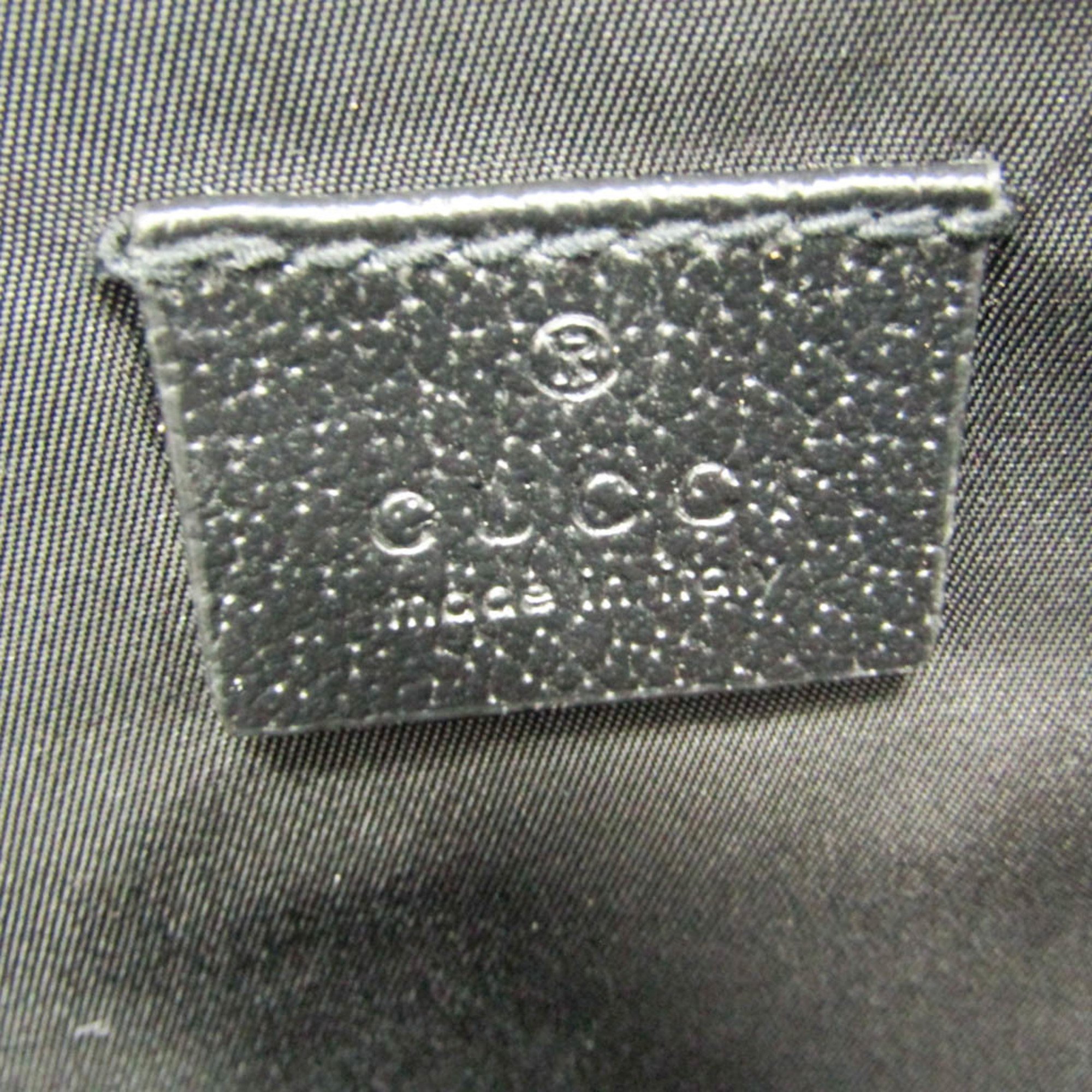 Gucci Off The Grid 674299 Men's Nylon Shoulder Bag Black