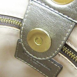 J&M Davidson EQUESTA S Women's Leather Handbag,Shoulder Bag Metallic Gold