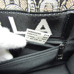 Furla OPPORTUNITY S TOTE WB00299 Women's Leather,Canvas Handbag,Shoulder Bag Beige,Black