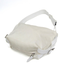 Bottega Veneta Men,Women Nylon Shoulder Bag,Sling Bag White