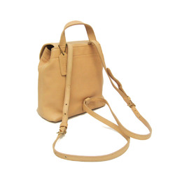 Coach Old Coach 4152 Women's Leather Backpack Light Beige