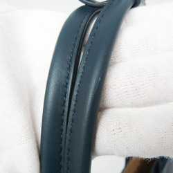 Bottega Veneta Small Basket 592133 Women's Leather Tote Bag Navy