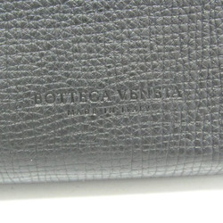 Bottega Veneta ANGLE 592139 Women's Leather Shoulder Bag Black