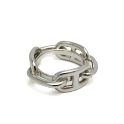 Hermes Metal Scarf Ring Silver Lugate Shane Dunkle