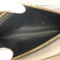 Louis Vuitton Long Wallet LV Crafty Zippy M69437 Creme Caramel Ladies