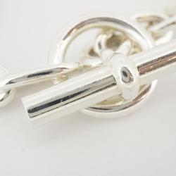 Hermes Bracelet Chaine d'Ancre 14 Links 925 Silver Women's