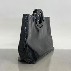 Celine handbag enamel black ladies
