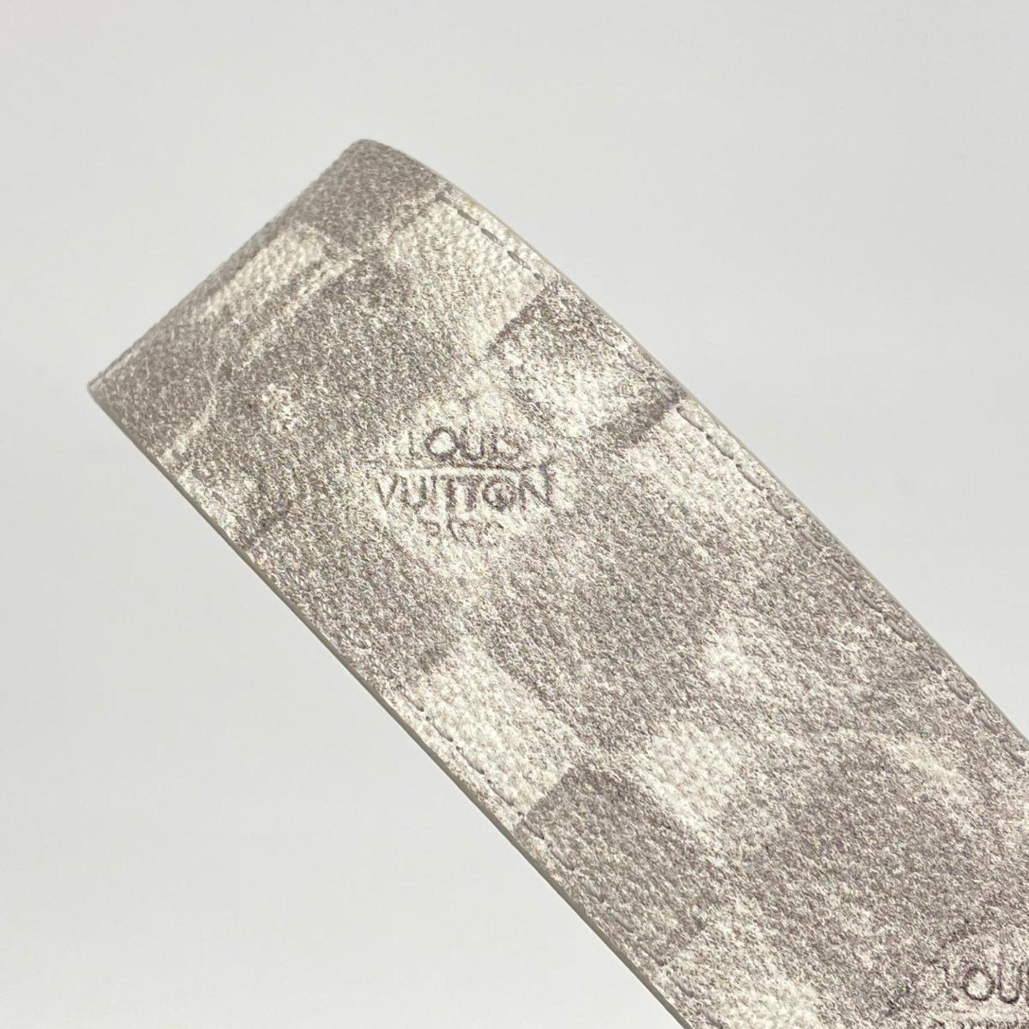 Louis Vuitton Belt Santur LV Initial MP300 White Men's Women's