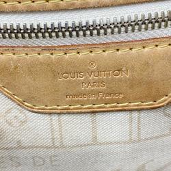 Louis Vuitton Tote Bag Damier Azur Neverfull MM N51107 White Women's