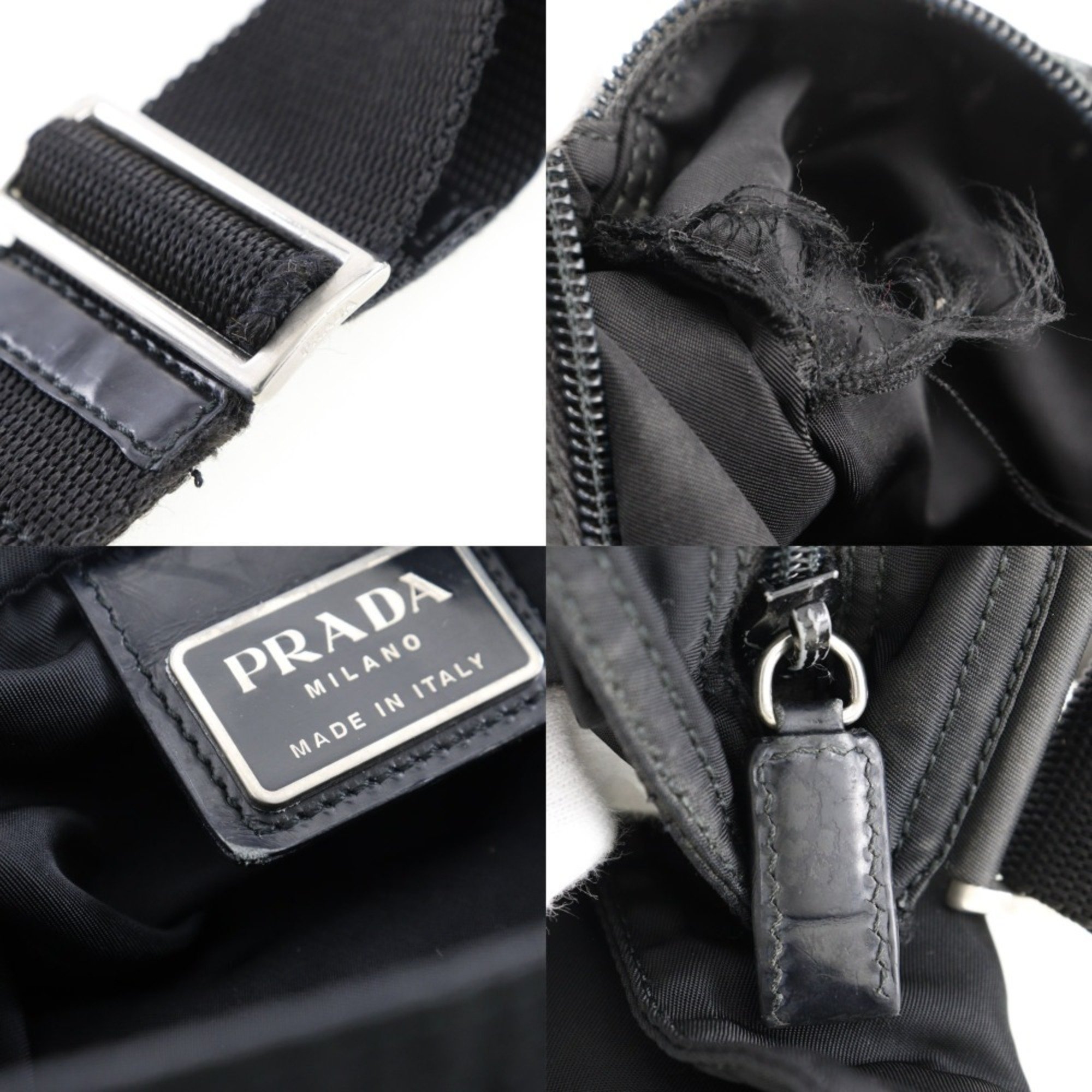 PRADA Shoulder Bag Nylon A5 Unisex I131824015