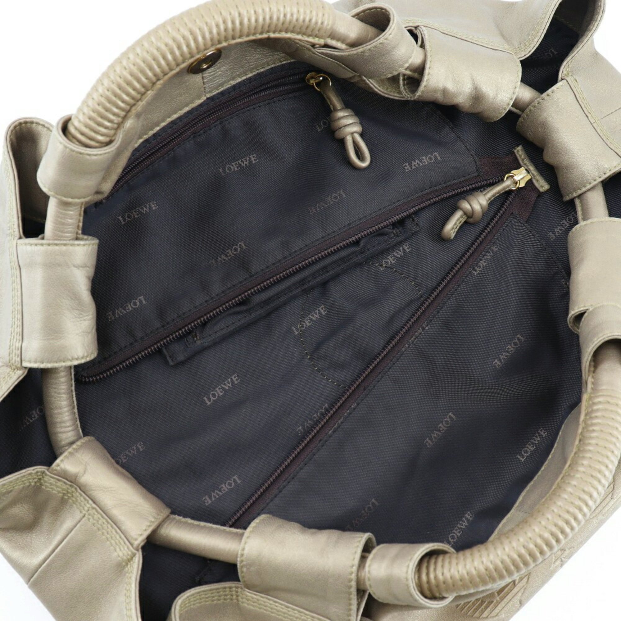 LOEWE Nappa Aire Handbag, Lambskin, Type A5, Women's, I131824145