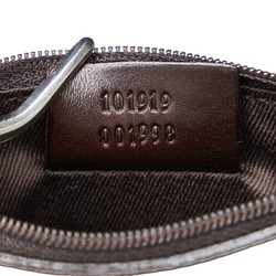 Gucci GG Canvas Handbag Tote Bag 101919 Brown Leather Women's GUCCI