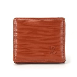 Louis Vuitton Wallet/Coin Case Portemonnaie Boite M63693 Epi Leather Kenyan Brown Compact Women's LOUIS VUITTON
