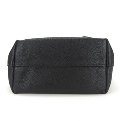 Prada Handbag 1BA111 Leather Black Shoulder Triangle Women's PRADA