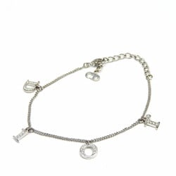 Christian Dior bracelet CD rhinestone silver plated accessories for women jewelry
