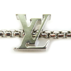 Louis Vuitton LOUIS VUITTON Bracelet Monogram Beads Metal/Beads Black x Silver Men's M00512 h30232g