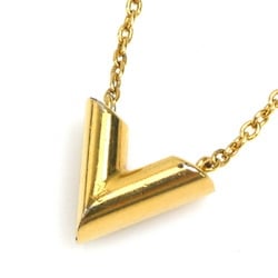 Louis Vuitton Essential V Metal Gold Necklace for Women M61083 e58539a