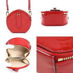 Louis Vuitton LOUIS VUITTON Shoulder Bag Monogram Vernis Boite Chapeau Rouge Women's M90498 99736f