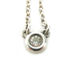 Tiffany & Co. Necklace by the Yard 1P Diamond Silver 925/Diamond Women's r10013f