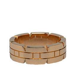 Cartier Tank Francaise Small Ring #48 K18PG Pink Gold Women's CARTIER