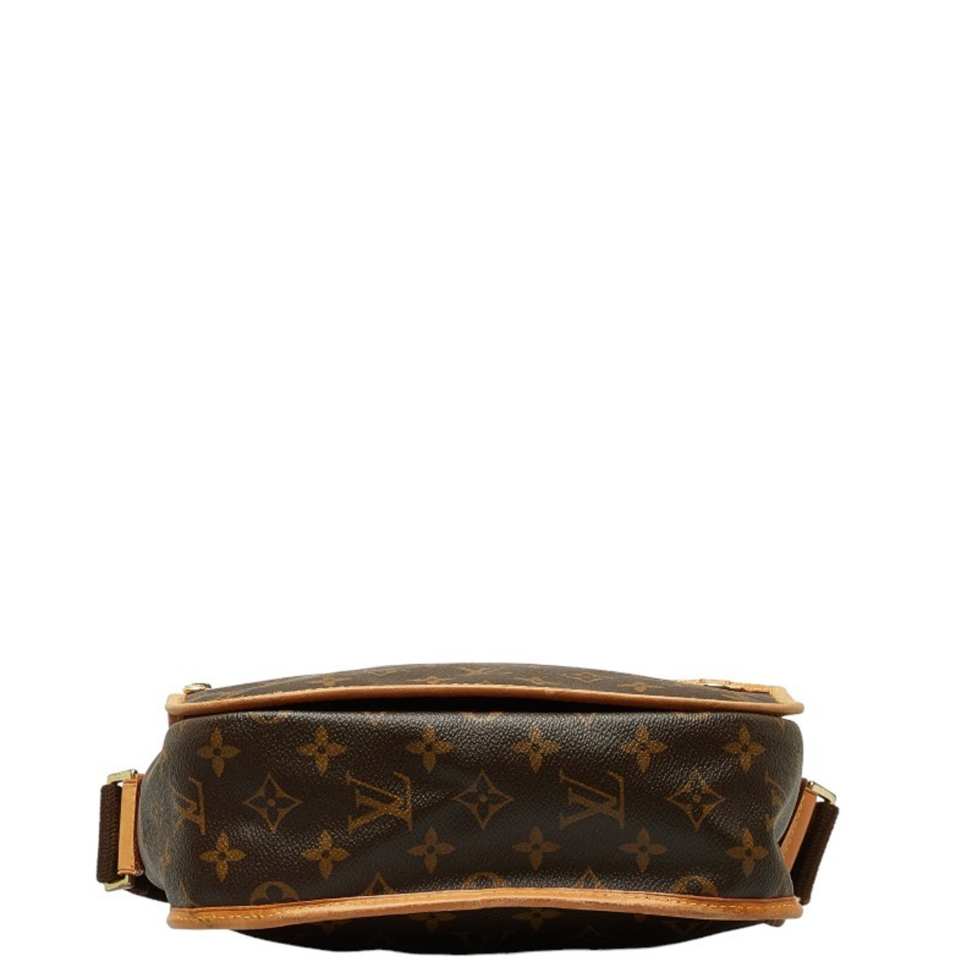Louis Vuitton Monogram Bosphore PM Shoulder Bag M40106 Brown PVC Leather Women's LOUIS VUITTON