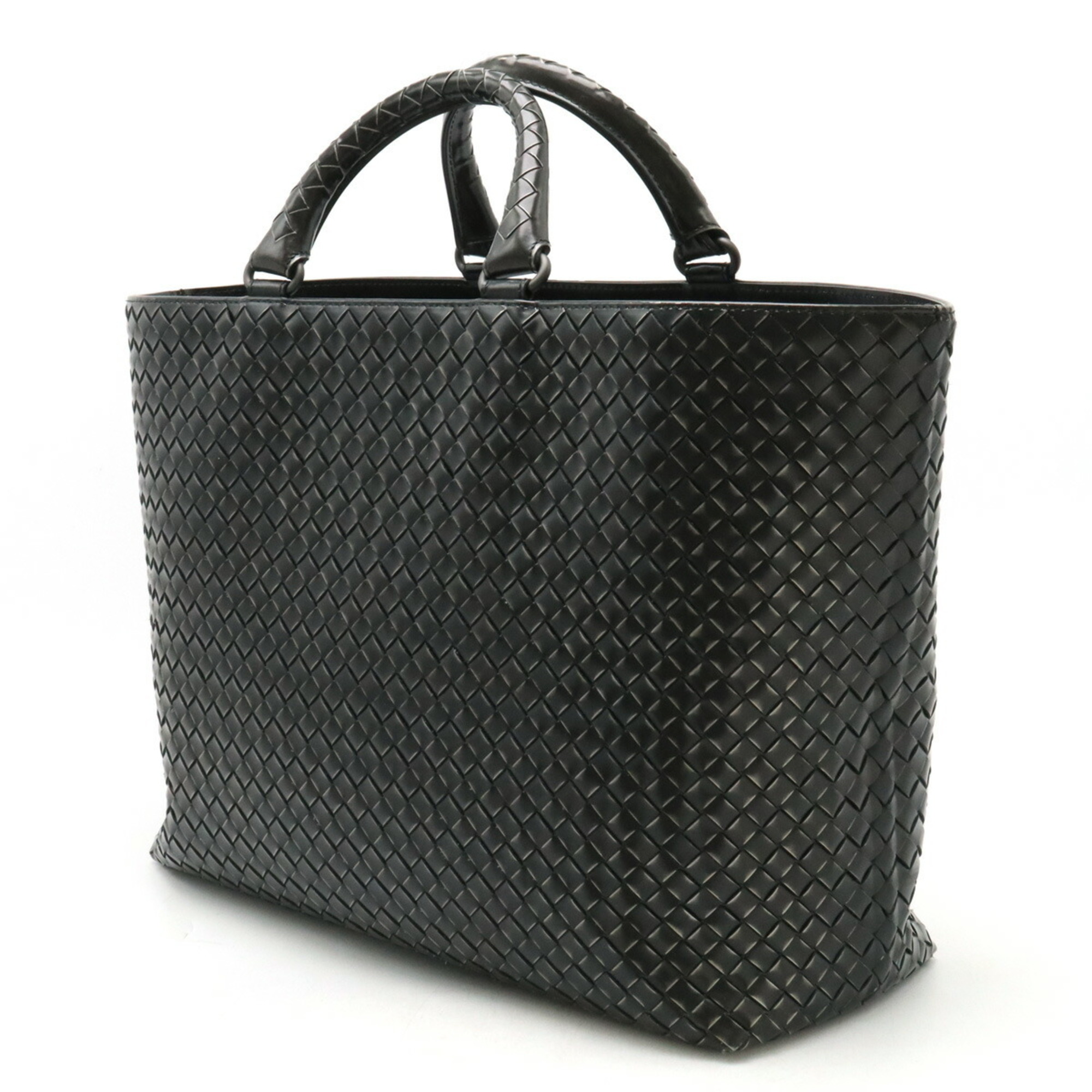 BOTTEGA VENETA Bottega Veneta Intrecciato Tote Bag Large Handbag Black