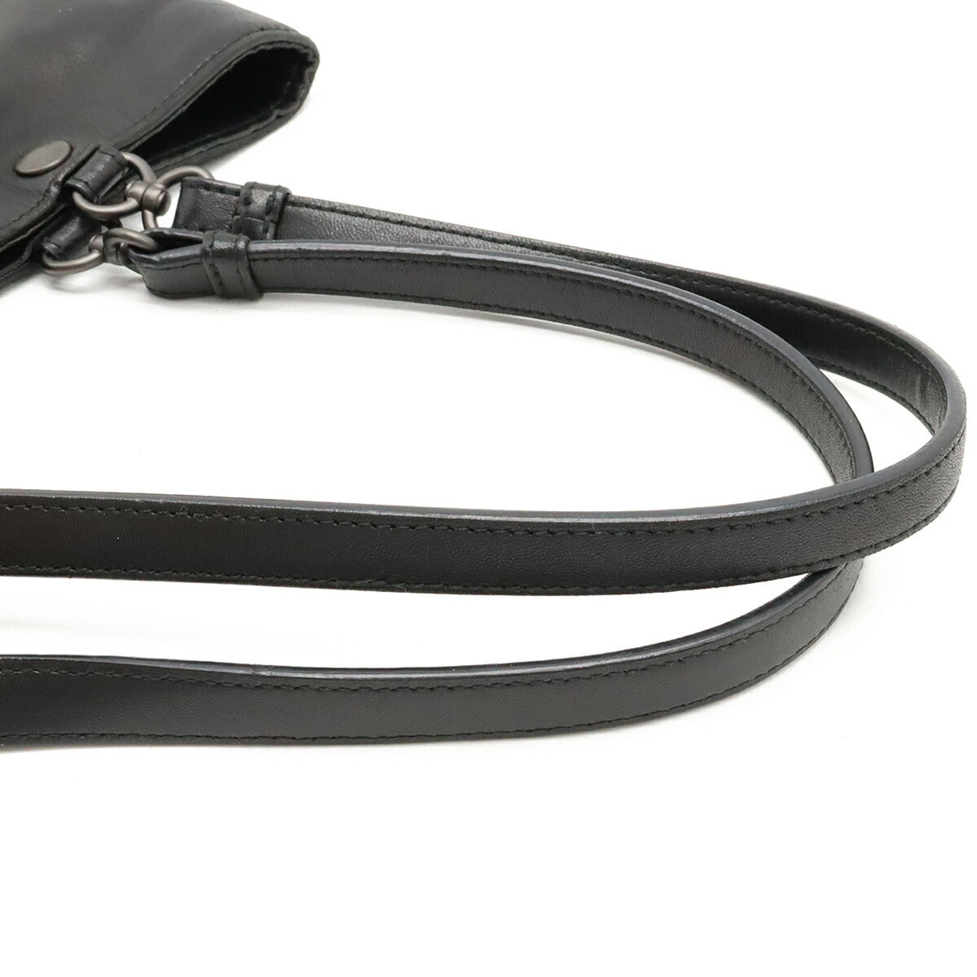 BOTTEGA VENETA Bottega Veneta Tote Bag Shoulder Leather Black 233150