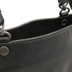 BOTTEGA VENETA Bottega Veneta Tote Bag Shoulder Leather Black 233150