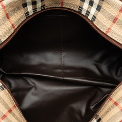 Burberry Nova Check Shadow Horse Second Bag Clutch Beige Brown PVC Leather Men's BURBERRY