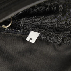 Prada Shoulder Bag Black Nylon Leather Women's PRADA